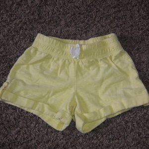 Size 5 yellow Shorts